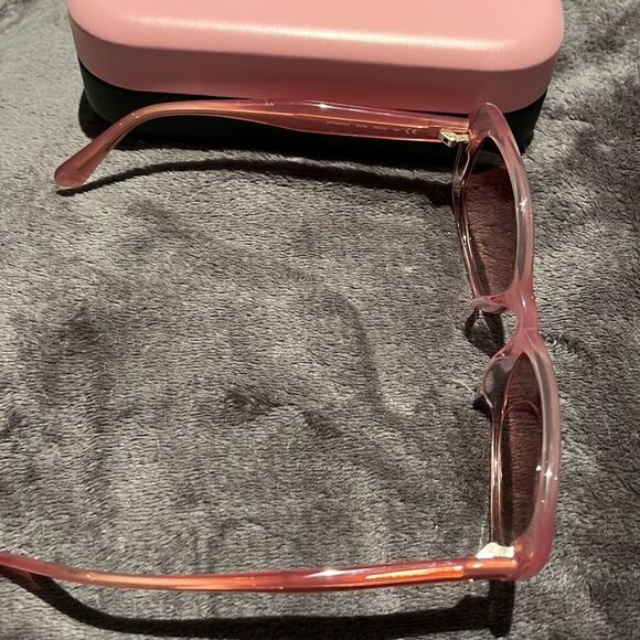 NWT Kate Spade 53Mm rectangle sunglasses pink main image 4
